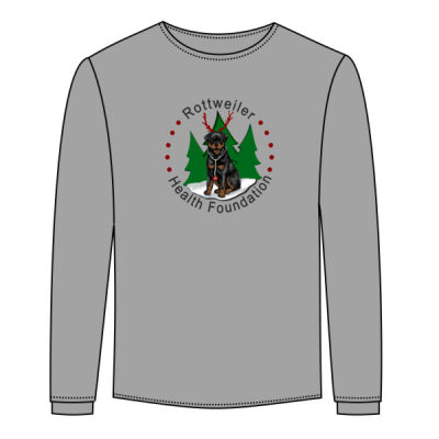 Adult Printed Long Sleeve Holiday Thumbnail
