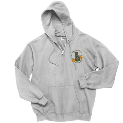Fall Zip Up Hoodie Embroidered Thumbnail